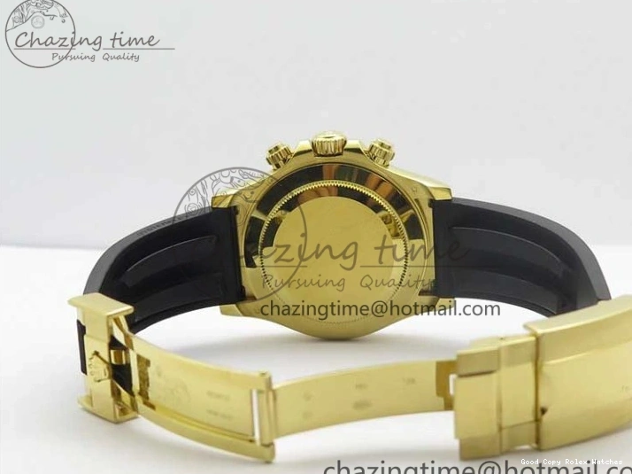 Best AAA Replica Sites YG (Free Black Noob V3 Edition SS Best Strap Strap) Dial Vibrant Daytona YG 116518 904L Plated Extra on 3208 Rubber 1:1 Black SA4130 Case 0117